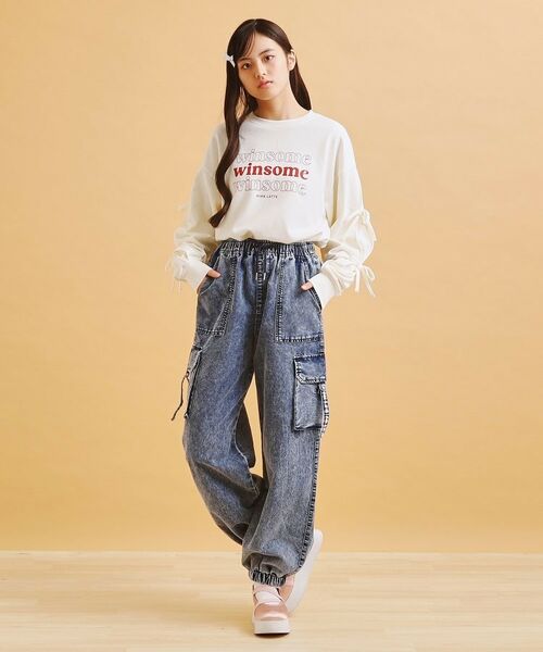 PINK-latte / ピンク ラテ パンツ | デニムカーゴパンツ | 詳細14