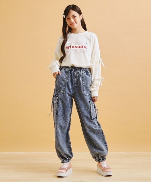 PINK-latte / ピンク ラテ パンツ | デニムカーゴパンツ | 詳細15