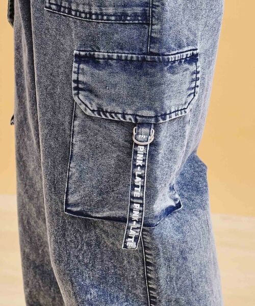 PINK-latte / ピンク ラテ パンツ | デニムカーゴパンツ | 詳細7