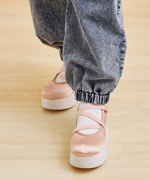 PINK-latte / ピンク ラテ パンツ | デニムカーゴパンツ | 詳細8