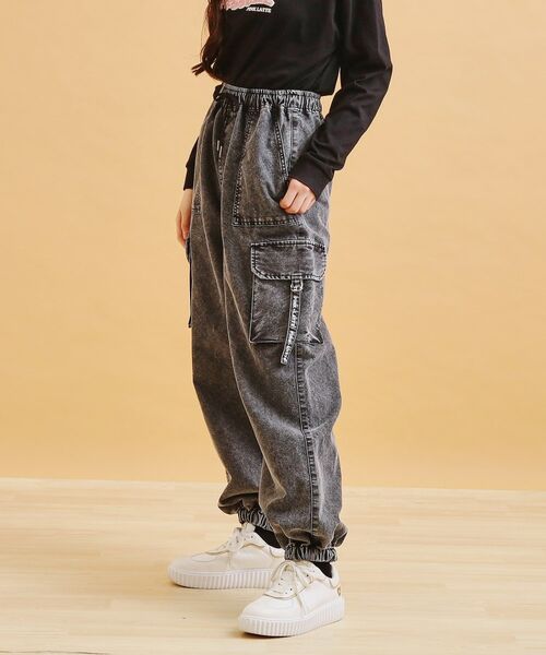 PINK-latte / ピンク ラテ パンツ | デニムカーゴパンツ | 詳細9