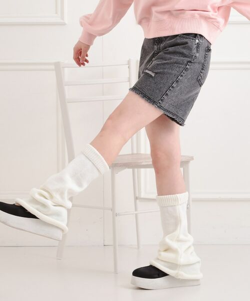 PINK-latte / ピンク ラテ ショート・ハーフ・半端丈パンツ | ダメージショートパンツ | 詳細17