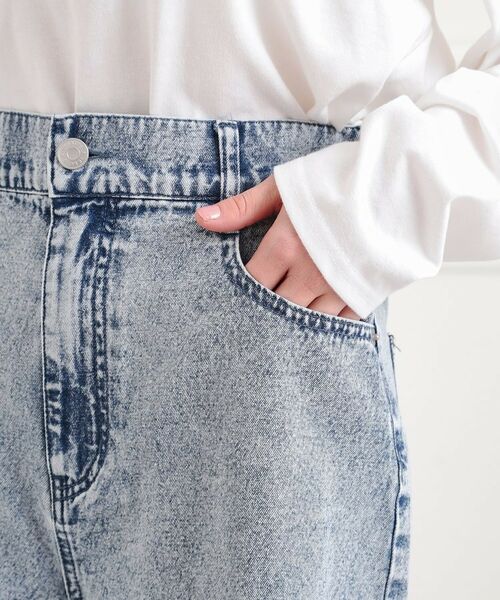 PINK-latte / ピンク ラテ ショート・ハーフ・半端丈パンツ | ダメージショートパンツ | 詳細5