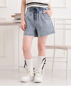 PINK-latte / ピンク ラテ ショート・ハーフ・半端丈パンツ | イージーショートパンツ