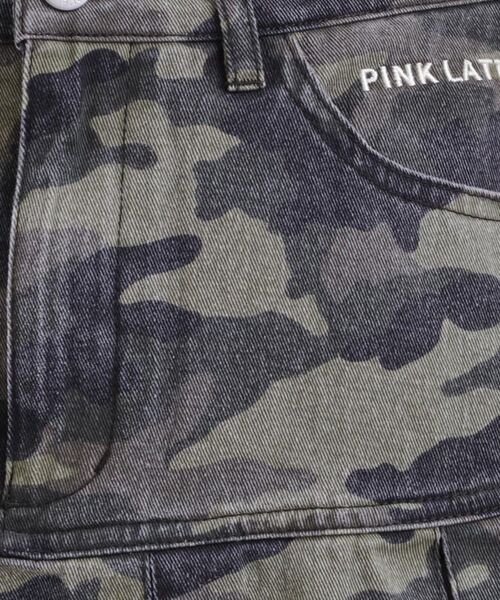 PINK-latte / ピンク ラテ ミニ・ひざ丈スカート | デニム裾プリーツスカート | 詳細19