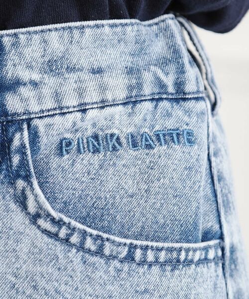 PINK-latte / ピンク ラテ ミニ・ひざ丈スカート | デニム裾プリーツスカート | 詳細23