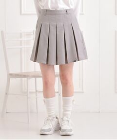 PINK-latte / ピンク ラテ ミニ・ひざ丈スカート | インパンプリーツ無地スカート