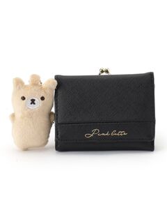 PINK-latte / ピンク ラテ 財布・コインケース・マネークリップ | マスコット付き三つ折り財布