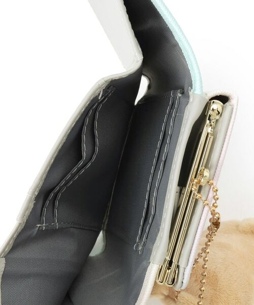 PINK-latte / ピンク ラテ 財布・コインケース・マネークリップ | マスコット付き三つ折り財布 | 詳細6