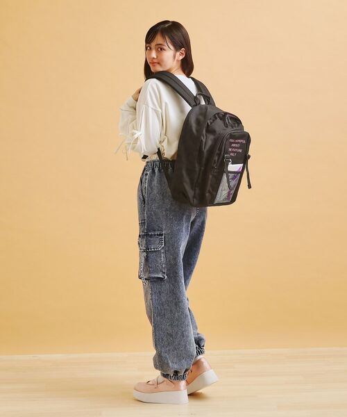 PINK-latte / ピンク ラテ リュック・バックパック | 【容量約29.5Ｌ】ミニポーチ付きリュック | 詳細3