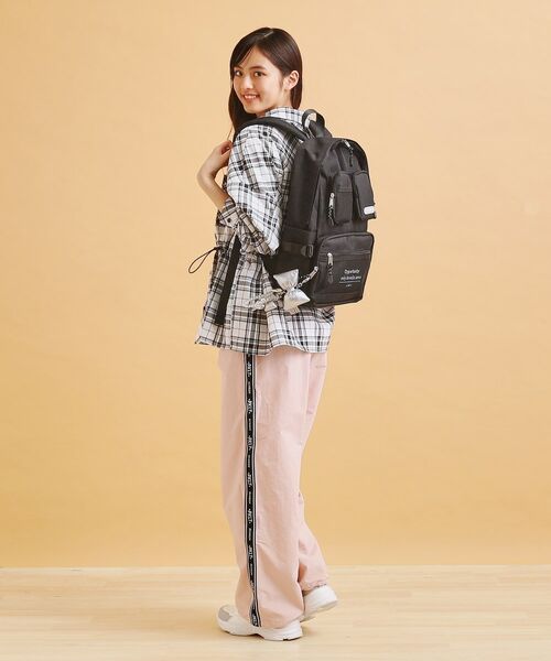PINK-latte / ピンク ラテ リュック・バックパック | 【本体容量約14L】Wポケットリュック | 詳細1