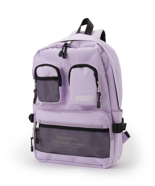 PINK-latte / ピンク ラテ リュック・バックパック | 【本体容量約14L】Wポケットリュック | 詳細5