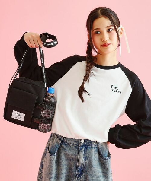 PINK-latte / ピンク ラテ ショルダーバッグ | ボトルホルダー付きショルダーバッグ | 詳細3