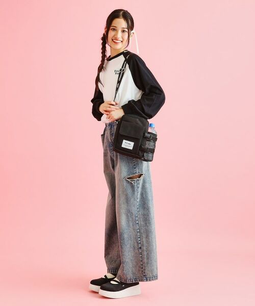 PINK-latte / ピンク ラテ ショルダーバッグ | ボトルホルダー付きショルダーバッグ | 詳細5