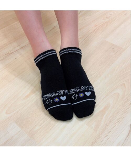 PINK-latte / ピンク ラテ ソックス | 【3Pセット】くるぶしソックス | 詳細10