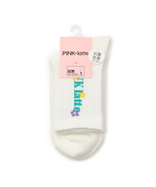 PINK-latte / ピンク ラテ ソックス | 【15cm丈】ロゴショートソックス | 詳細1