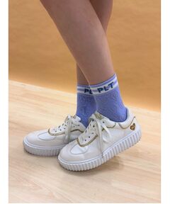 PINK-latte / ピンク ラテ ソックス | 【15cm丈】フロートハートソックス