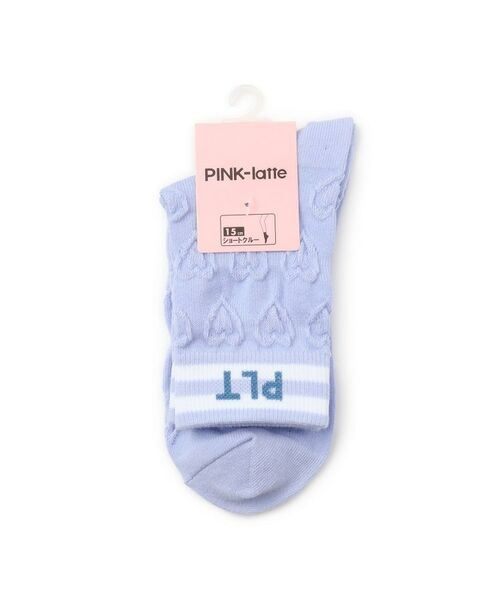 PINK-latte / ピンク ラテ ソックス | 【15cm丈】フロートハートソックス | 詳細2