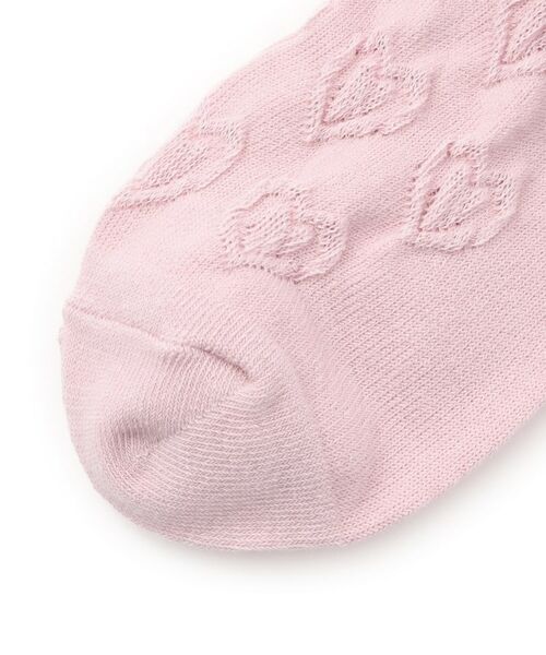 PINK-latte / ピンク ラテ ソックス | 【15cm丈】フロートハートソックス | 詳細6