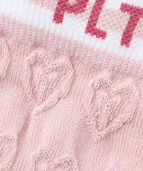 PINK-latte / ピンク ラテ ソックス | 【15cm丈】フロートハートソックス | 詳細7