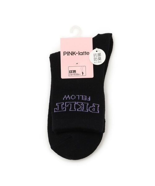 PINK-latte / ピンク ラテ ソックス | 【15cm丈】フレームロゴソックス | 詳細2