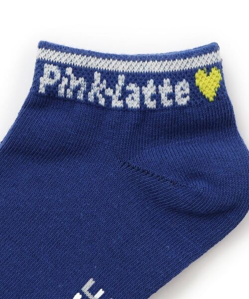 PINK-latte / ピンク ラテ ソックス | リブロゴショート丈ソックス | 詳細4