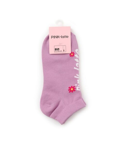 PINK-latte / ピンク ラテ ソックス | フラワーショート丈ソックス | 詳細3