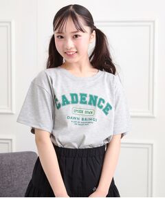 PINK-latte / ピンク ラテ Tシャツ | カレッジプリントTシャツ