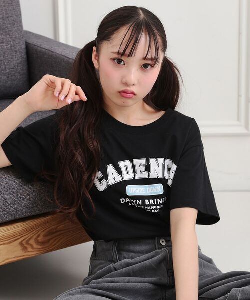 PINK-latte / ピンク ラテ Tシャツ | カレッジプリントTシャツ | 詳細15