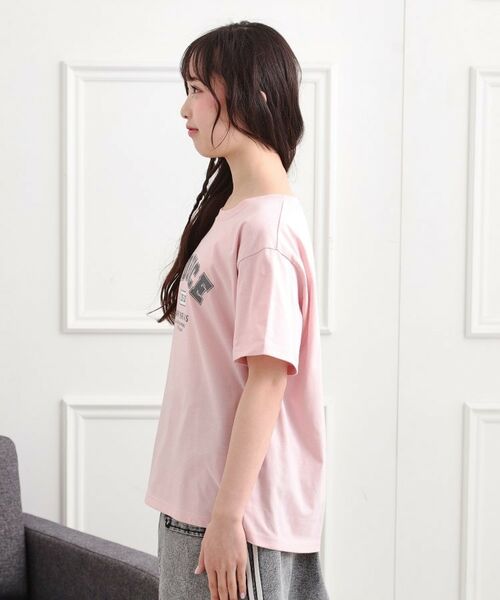 セール】 カレッジプリントTシャツ （Tシャツ）｜PINK-latte