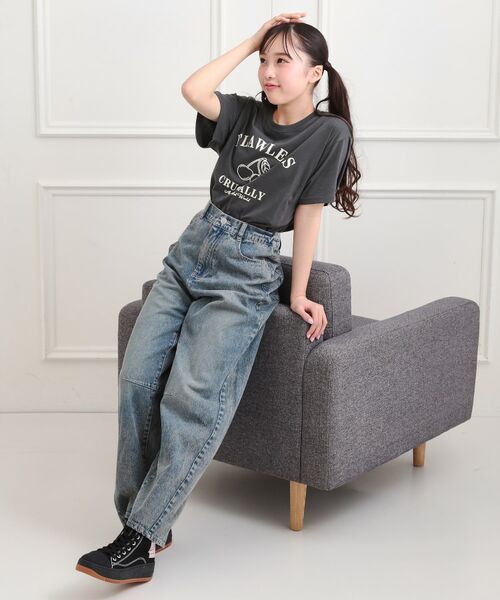 PINK-latte / ピンク ラテ Tシャツ | チェリーモチーフTシャツ | 詳細12