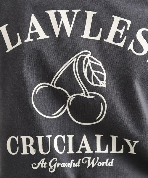 PINK-latte / ピンク ラテ Tシャツ | チェリーモチーフTシャツ | 詳細13