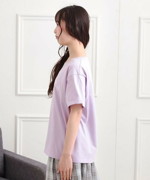 PINK-latte / ピンク ラテ Tシャツ | チェリーモチーフTシャツ | 詳細2