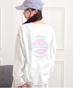 PINK-latte / ピンク ラテ カットソー | 配色ステッチロンT