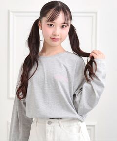 PINK-latte / ピンク ラテ カットソー | 配色ステッチロンT