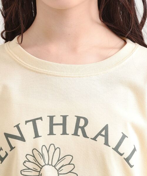 PINK-latte / ピンク ラテ Tシャツ | フラワーモチーフTシャツ | 詳細4