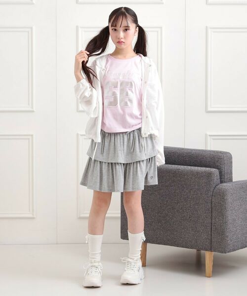 PINK-latte / ピンク ラテ Tシャツ | サイドアジャスターナンバリングTシャツ | 詳細13