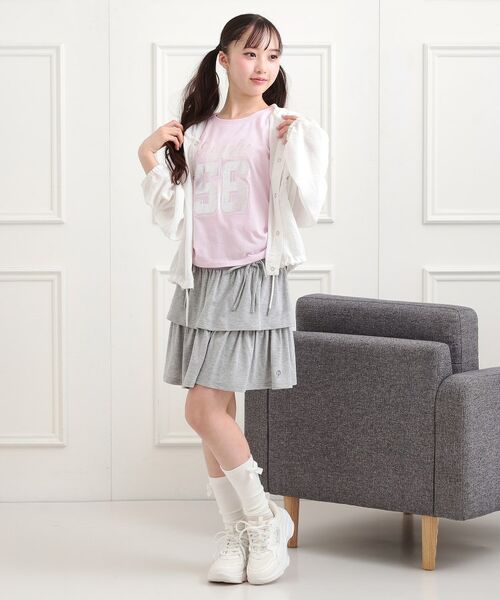正規品♡ツインキャット♡ジャガードブランケット♡ピンク 2点セット長袖トップス+スカート Y2K セットアップ[品番