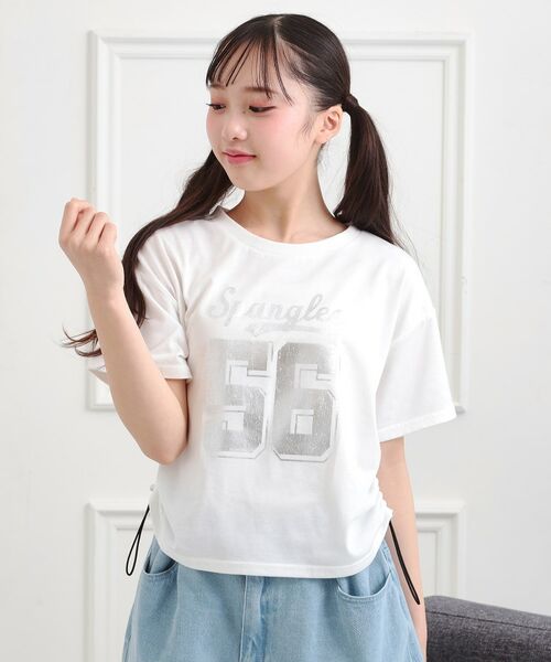 PINK-latte / ピンク ラテ Tシャツ | サイドアジャスターナンバリングTシャツ | 詳細16