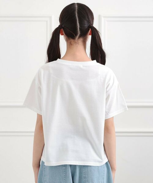 PINK-latte / ピンク ラテ Tシャツ | サイドアジャスターナンバリングTシャツ | 詳細3