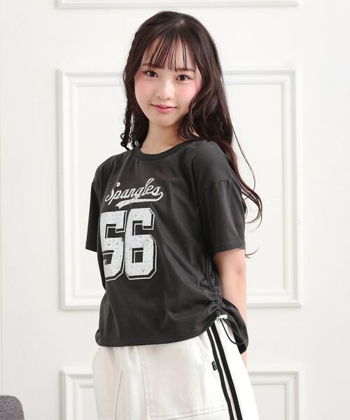 PINK-latte / ピンク ラテ Tシャツ | サイドアジャスターナンバリングTシャツ | 詳細8