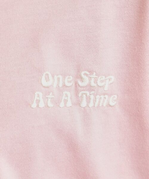 PINK-latte / ピンク ラテ カットソー | ハーフジップ衿付きTシャツ | 詳細18