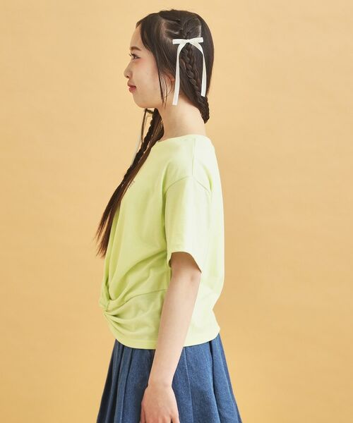 PINK-latte / ピンク ラテ カットソー | 裾ツイストトップス | 詳細2