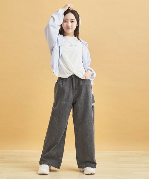 PINK-latte / ピンク ラテ カットソー | 裾ツイストトップス | 詳細9