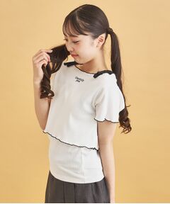 PINK-latte / ピンク ラテ その他トップス | 【セットアイテム】オフショルテレコTシャツ＋テレコキャミ