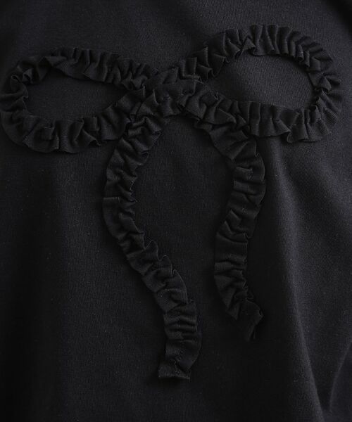 PINK-latte / ピンク ラテ Tシャツ | フリルリボンTシャツ | 詳細14