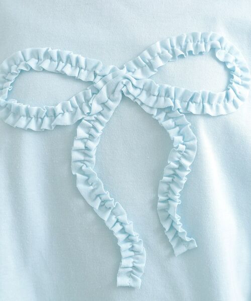 PINK-latte / ピンク ラテ Tシャツ | フリルリボンTシャツ | 詳細18