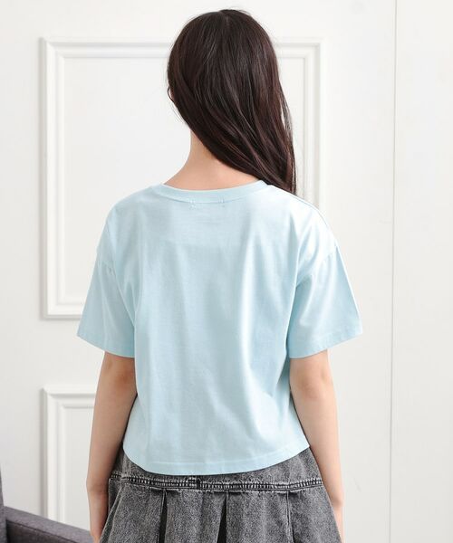 PINK-latte / ピンク ラテ Tシャツ | フリルリボンTシャツ | 詳細3