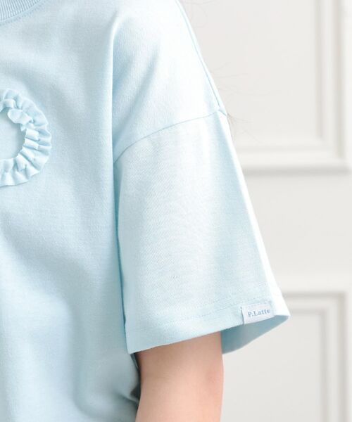 PINK-latte / ピンク ラテ Tシャツ | フリルリボンTシャツ | 詳細5