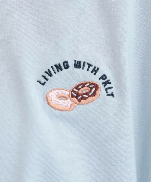 PINK-latte / ピンク ラテ Tシャツ | ワンポイント刺繍Tシャツ | 詳細22